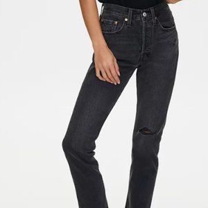 Levi's - 501 Skinny - Black Mail